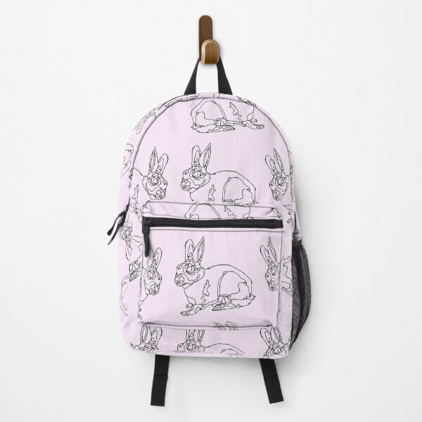 Item preview, minimalistic pet bunny line art illustration designed and sold by The Red Shop.