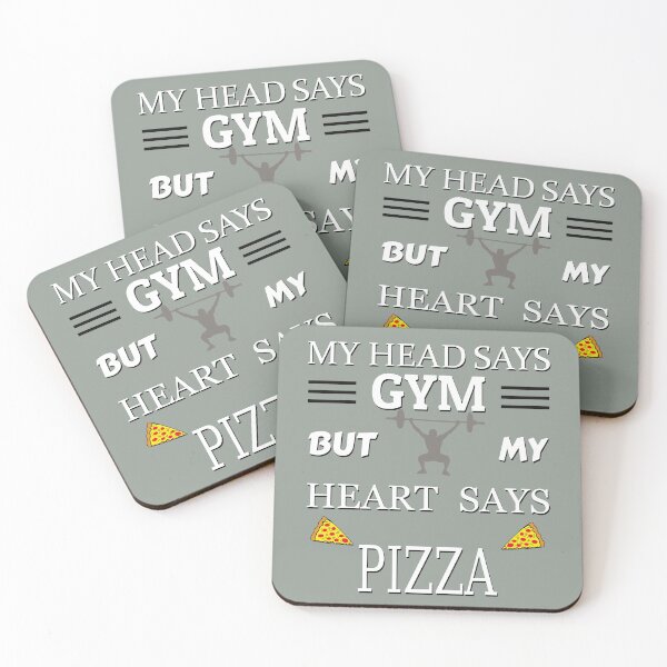 Item preview, Pizza Gym funny humor food designed and sold by GOOD-TIME.