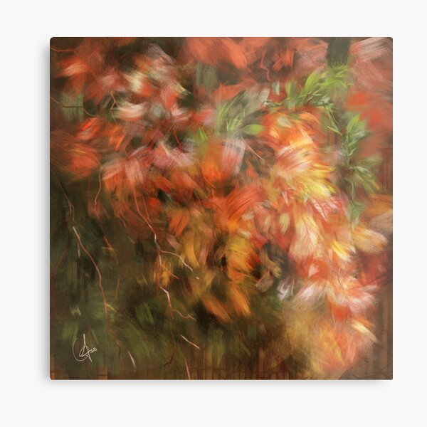 Autumn Leaves Metal Print