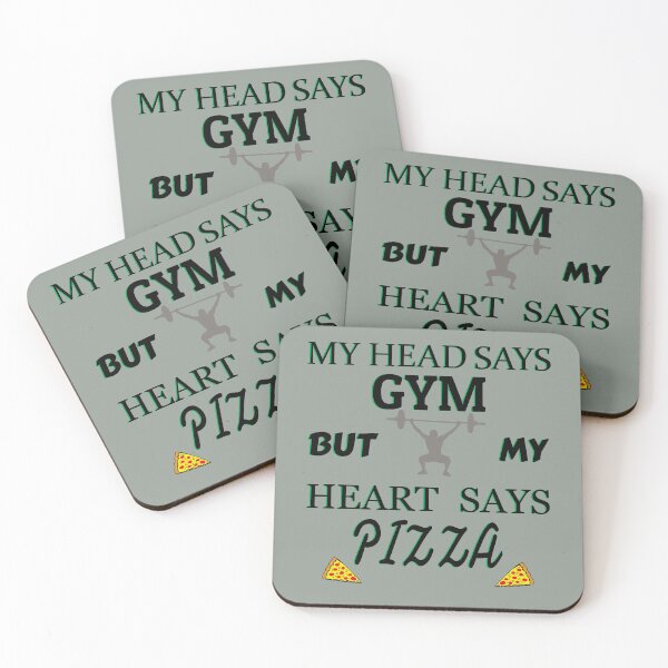 Item preview, Pizza Gym funny humor food designed and sold by GOOD-TIME.