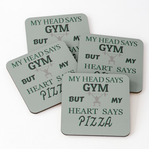 Item preview, Pizza Gym funny humor food designed and sold by GOOD-TIME.