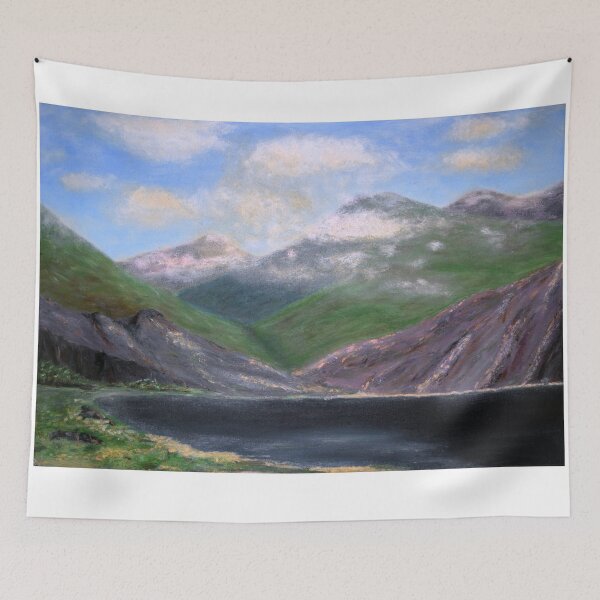 Item preview, Isle of Rhum, original artwork, oils on board designed and sold by JonDelorme.