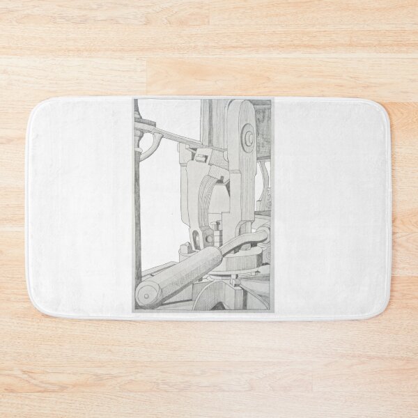 Item preview, Printing Press Detail designed and sold by davidgoble.