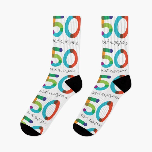 Item preview, 50 and Awesome! designed and sold by VicEllisArt.