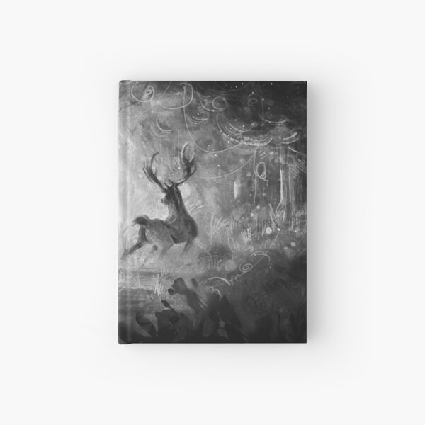 Deer Vs Unicorn Hardcover Journal