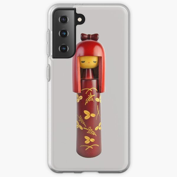 Traditional Japanese Wooden Kokeshi Doll (#4) Samsung Galaxy Soft Case
