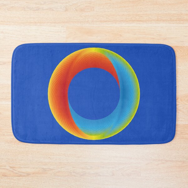 Item preview, Interesting simmetric, colorful ribbon ring shape designed and sold by digoarpi.