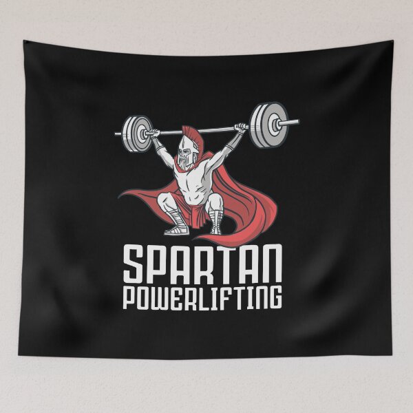 Item preview, Spartan Powerlifting Weights designed and sold by Piztees.