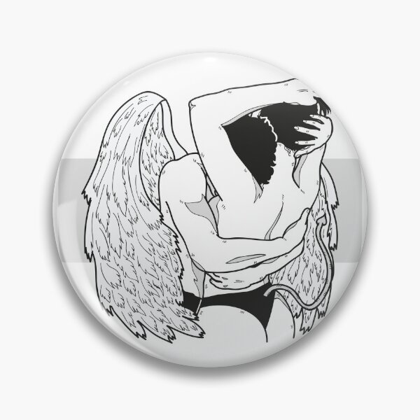 Aperçu de l'œuvre Démons (blanc) créée et vendue par WastedPleasures.