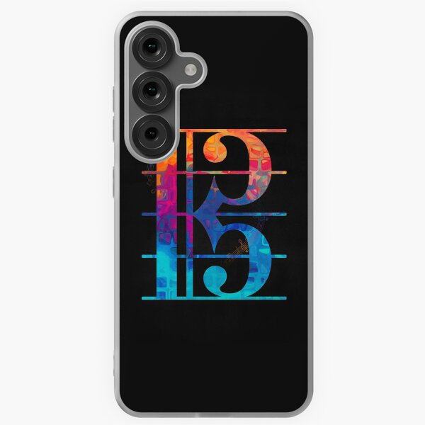 Item preview, Alto Clef Color (Black) designed and sold by leandrojsj.