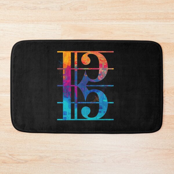 Item preview, Alto Clef Color (Black) designed and sold by leandrojsj.
