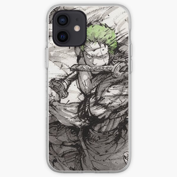 One Piece Roronoa Zoro Coque souple iPhone