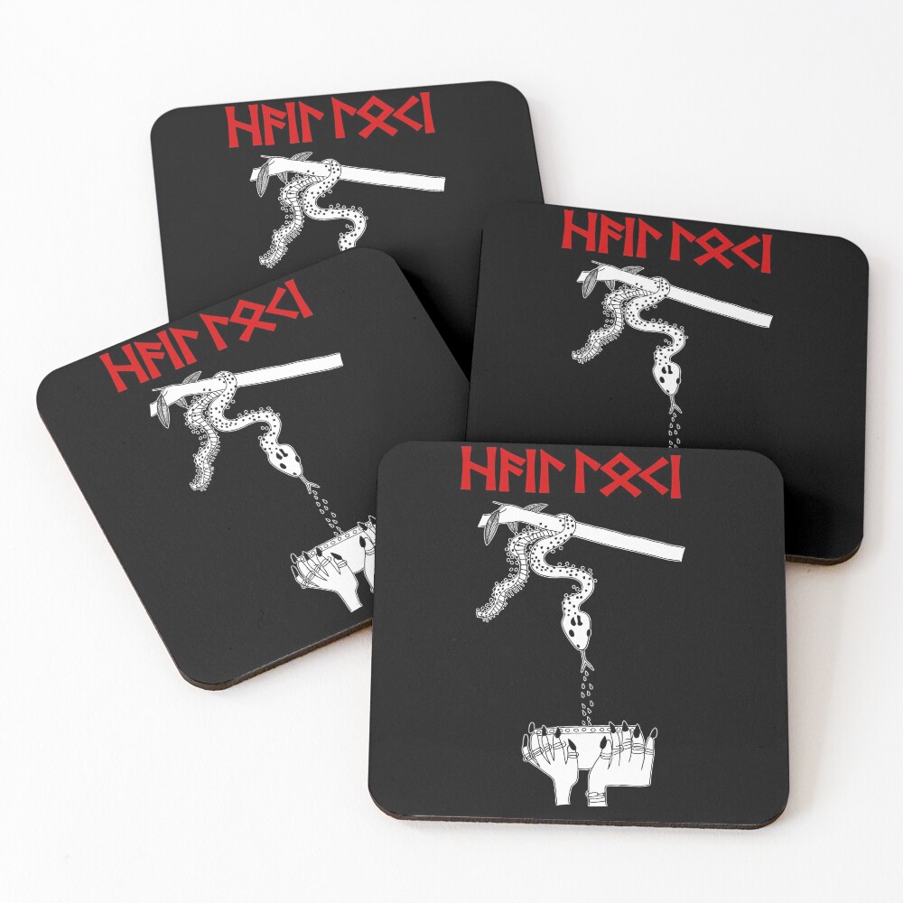 Item preview, Coasters (Set of 4) designed and sold by RUNICJOHN.