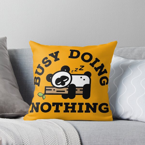 Item preview, Busy Doing Nothing Panda designed and sold by art-by-shadab.