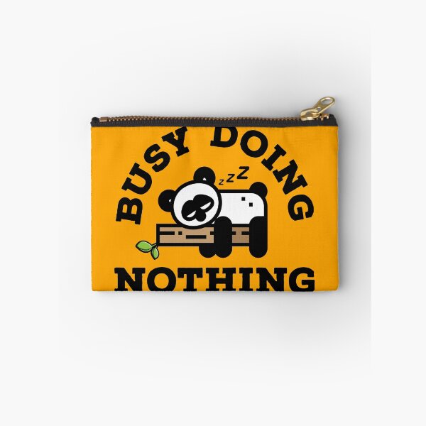 Item preview, Busy Doing Nothing Panda designed and sold by art-by-shadab.