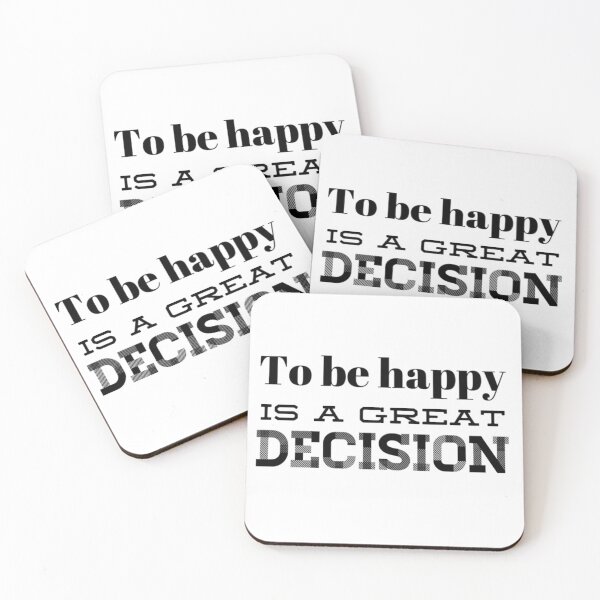 Item preview, To be happy is a great decision designed and sold by elgreko.