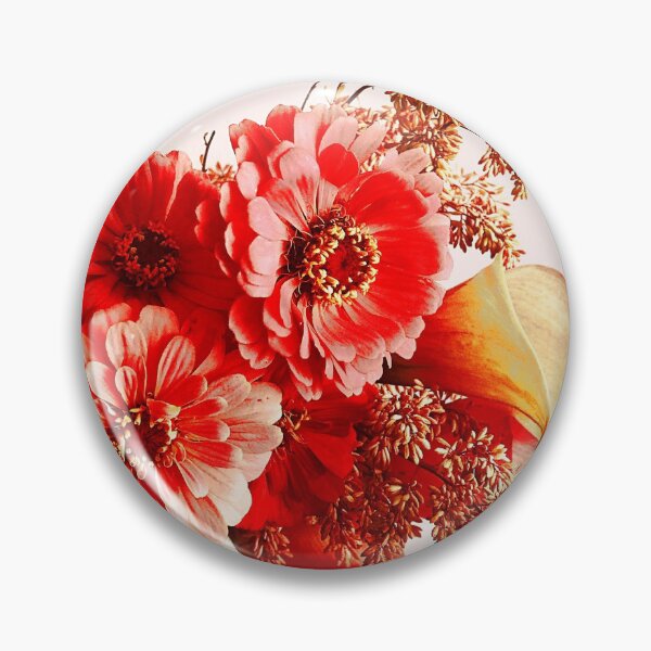 Item preview, Pink bouquet of flowers designed and sold by afrapaints.