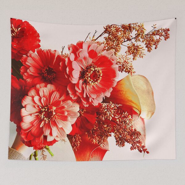 Item preview, Pink bouquet of flowers designed and sold by afrapaints.