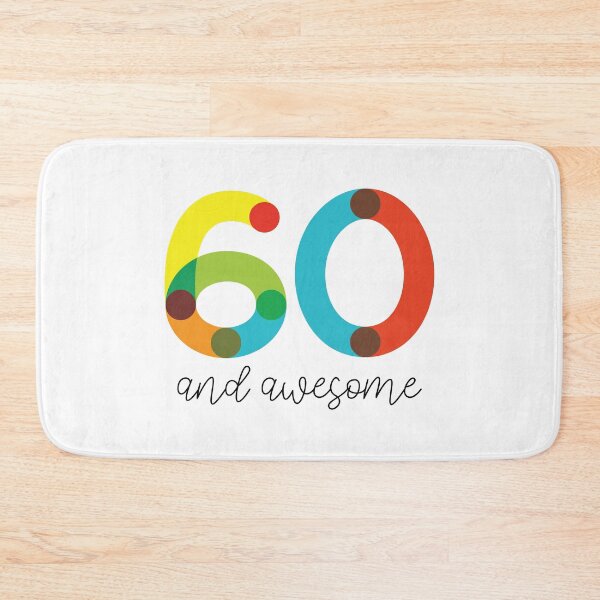 Item preview, 60 and Awesome! designed and sold by VicEllisArt.