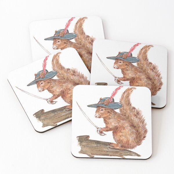 Item preview, Squirrel with Sabre designed and sold by lindefee.
