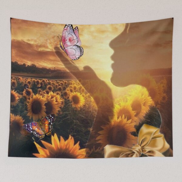 Item preview, Sunflower and butterflies designed and sold by childrenlions.