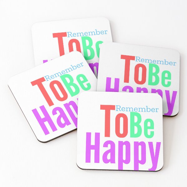 Item preview, REMEMBER TO BE HAPPY designed and sold by MXanwar.
