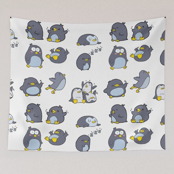 Item preview, Know your penguins- Cute penguin designed and sold by Vaishnavi Deo.