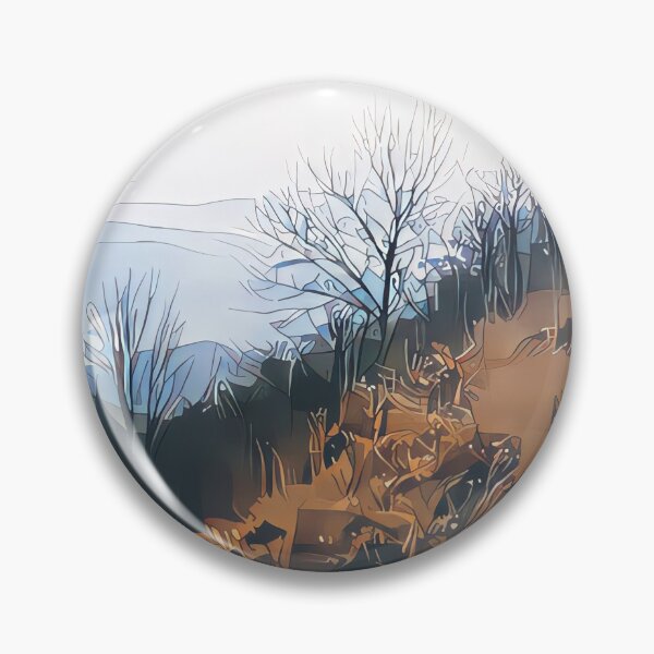 Item preview, Dry Forest Lanscape - Autumn Tree Season designed and sold by PAlNT.