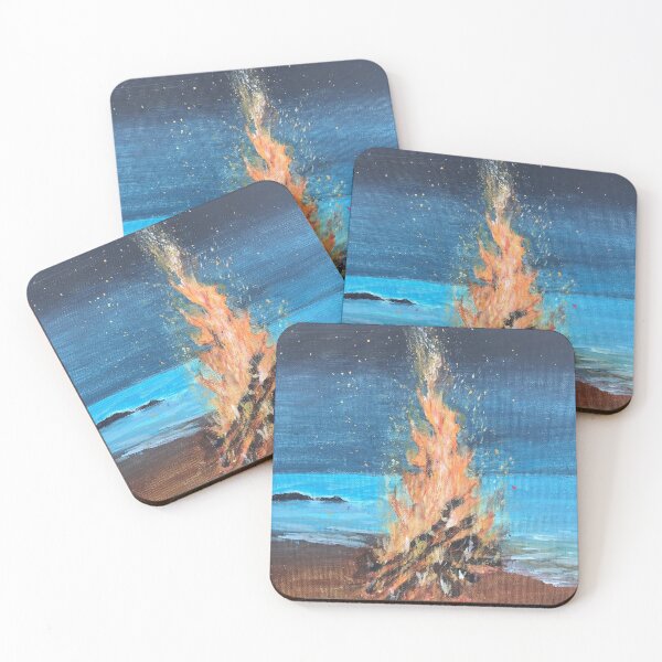 Item preview, Fire on the beach designed and sold by Juliejart.
