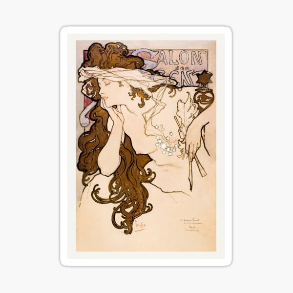 Item preview, Salon des Cent  | Vintage 1900's designed and sold by LemonbatStudio.