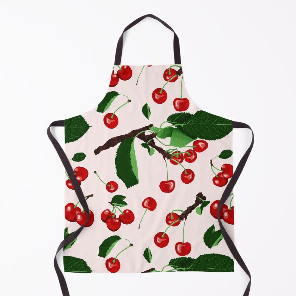 Item preview, Cherries Pale Pink Summer Fruits Design designed and sold by SemDesigns1.