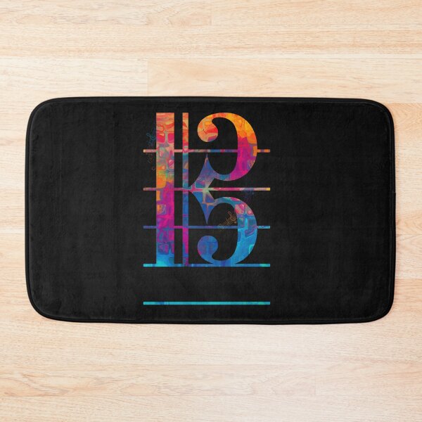 Item preview, Tenor Clef Color (Black) designed and sold by leandrojsj.