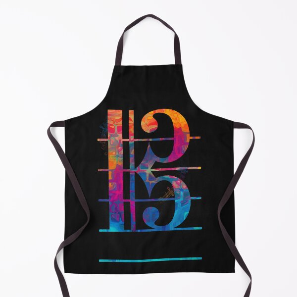 Item preview, Tenor Clef Color (Black) designed and sold by leandrojsj.