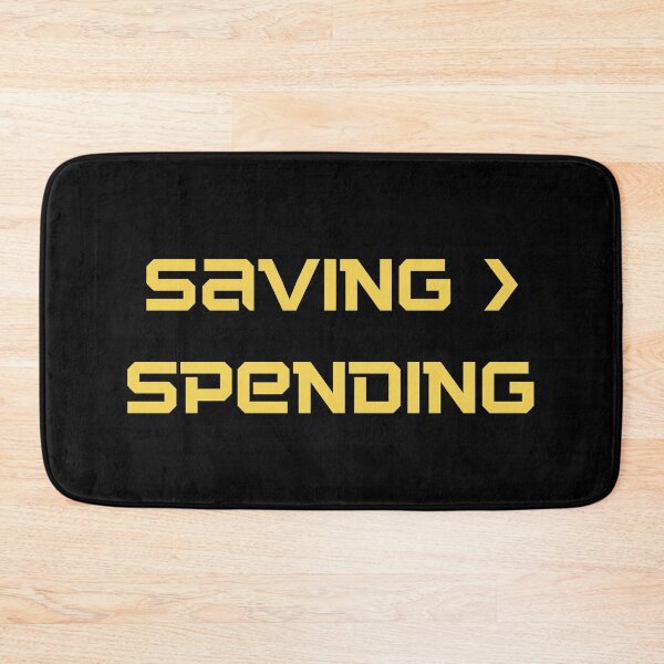 Item preview, Saving is better than Spending designed and sold by FourNuns.
