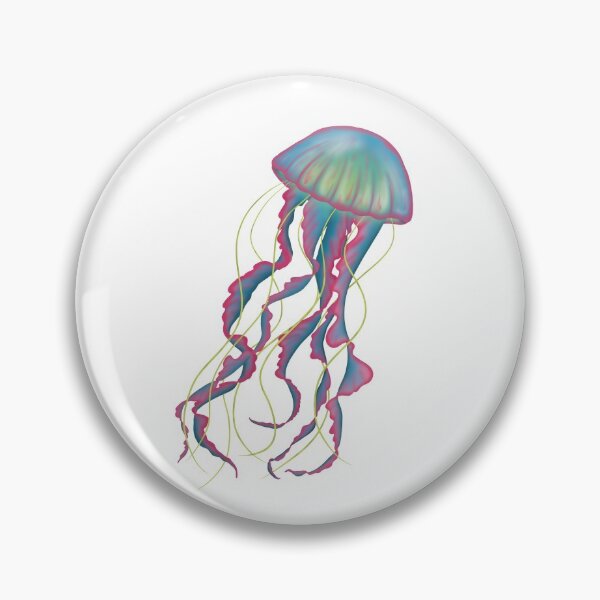 Item preview, Amazing glowing jellyfish designed and sold by IevaLiART.