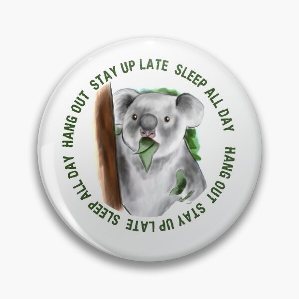 Item preview, Hang Out Stay Up Late Sleep All Day designed and sold by autlu.