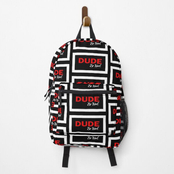 Item preview, dude be kind on black background designed and sold by vidyaroul.