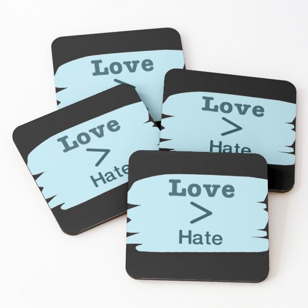 Item preview, love greater than hate designed and sold by Jesar.