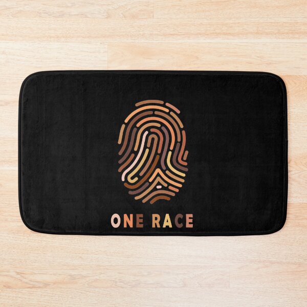 Item preview, One Race The Human Race Fingerprint designed and sold by Hamadax.