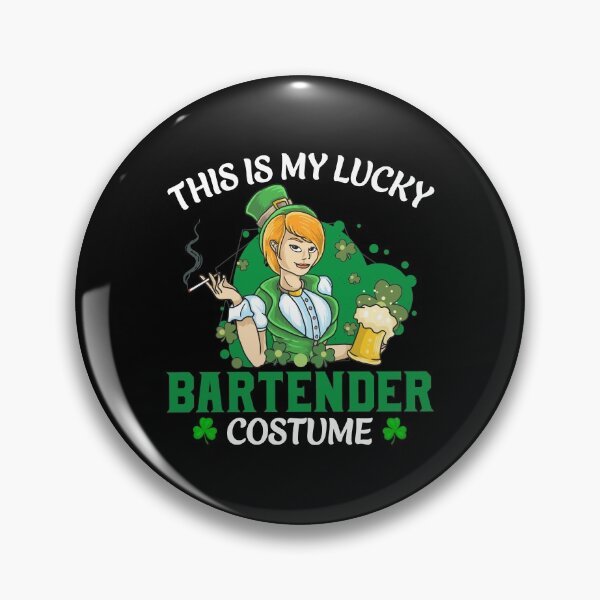 Item preview, This Is My Lucky Bartender Costume designed and sold by Mariano Topno.