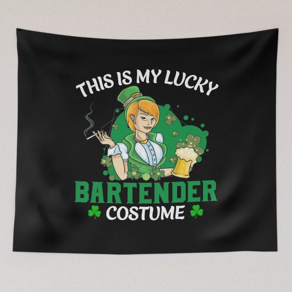Item preview, This Is My Lucky Bartender Costume designed and sold by Mariano Topno.
