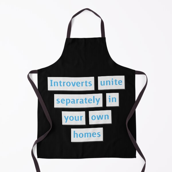 Item preview, Introverts unite separately - Introverts Quotes designed and sold by The Full Cart.