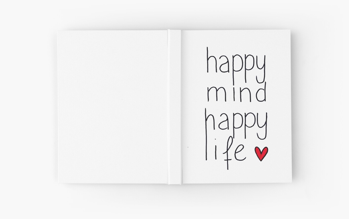 Happy mind happy life quote