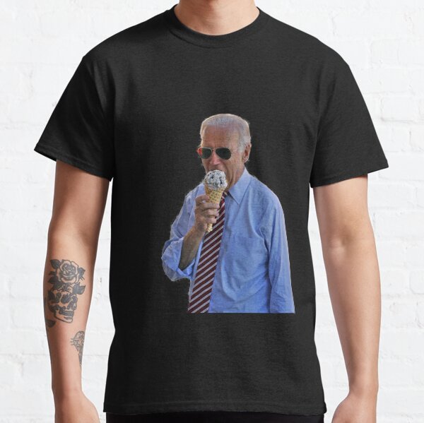 joe biden eating ice cream Classic T-Shirt