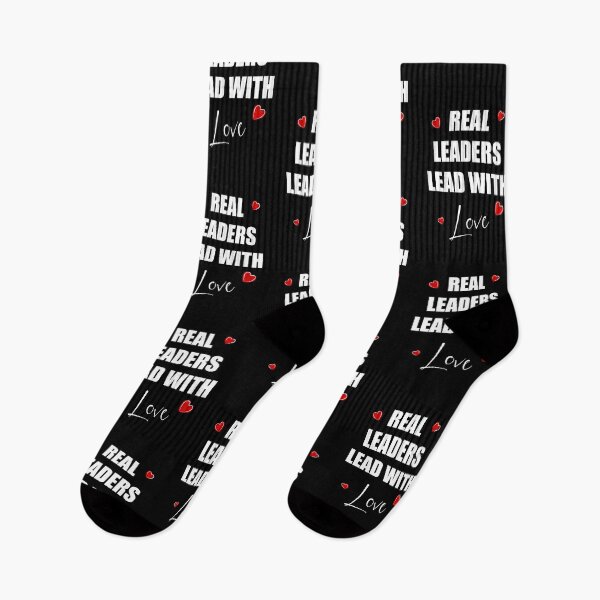 Item preview, Real leaders lead with love designed and sold by Misschemical.
