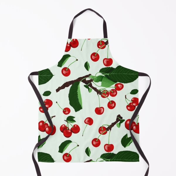 Item preview, Cherries Pale Green Summer Fruits Design designed and sold by SemDesigns1.