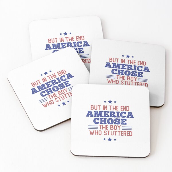 Item preview, But in the end america chose the boy who stuttered designed and sold by Vaishnavi Deo.