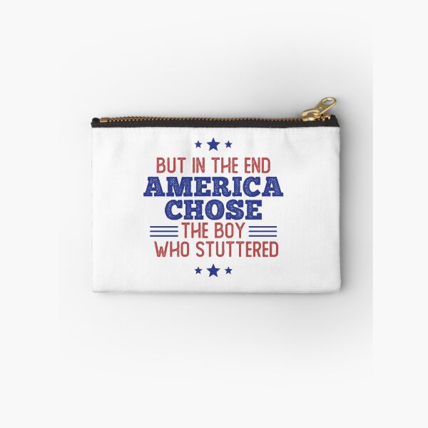 Item preview, But in the end america chose the boy who stuttered designed and sold by Vaishnavi Deo.