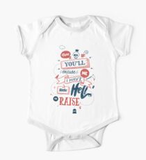 LITTLE HELL One Piece - Short Sleeve