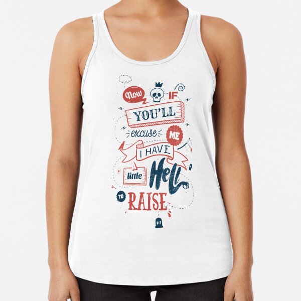 LITTLE HELL Racerback Tank Top
